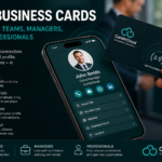 NFC Business Cards for Sales Teams, Managers, and Professionals