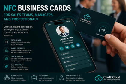 NFC Business Cards for Sales Teams, Managers, and Professionals